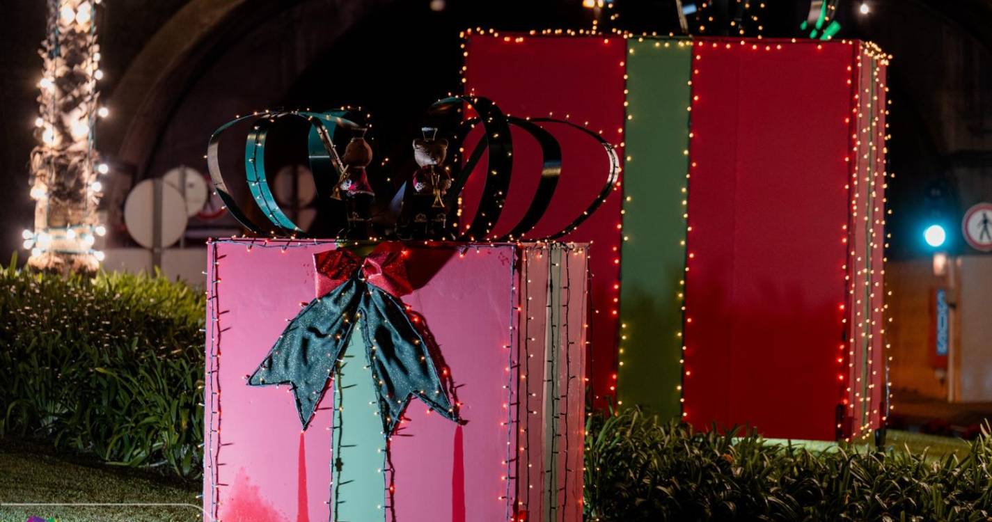 Luzes de Natal já brilham na Calheta (com fotos e vídeo)