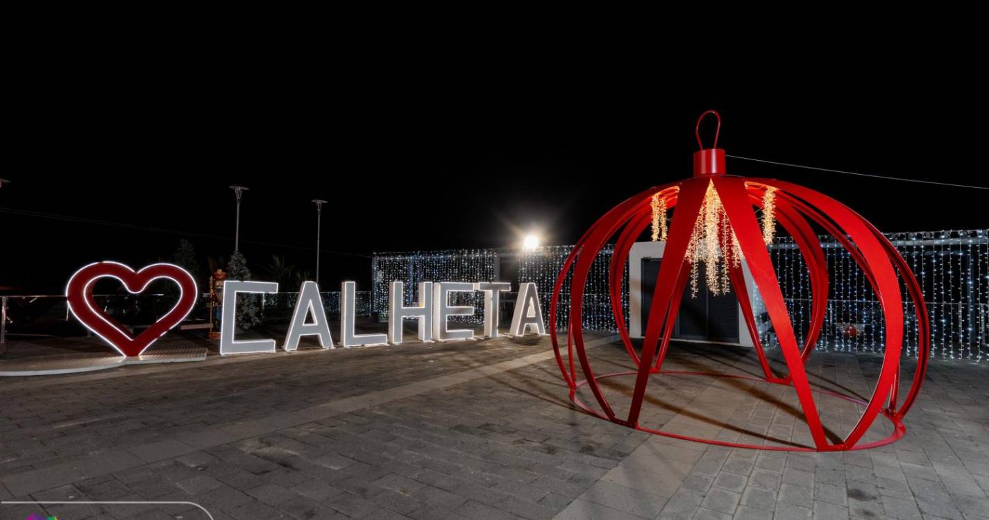 Luzes de Natal já brilham na Calheta (com fotos e vídeo)