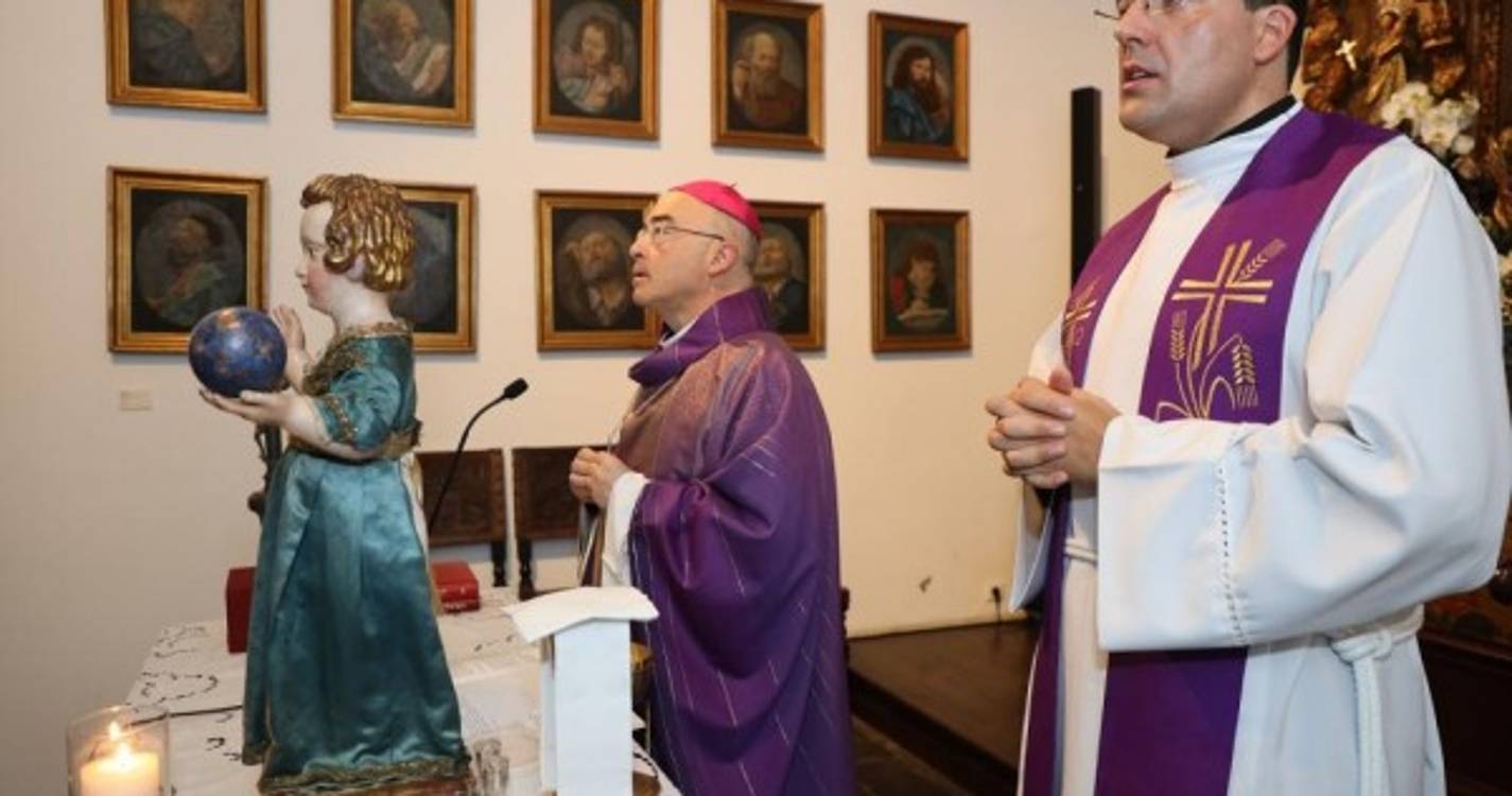 Veja as imagens da missa do parto da Assembleia Legislativa da Madeira (com fotos)