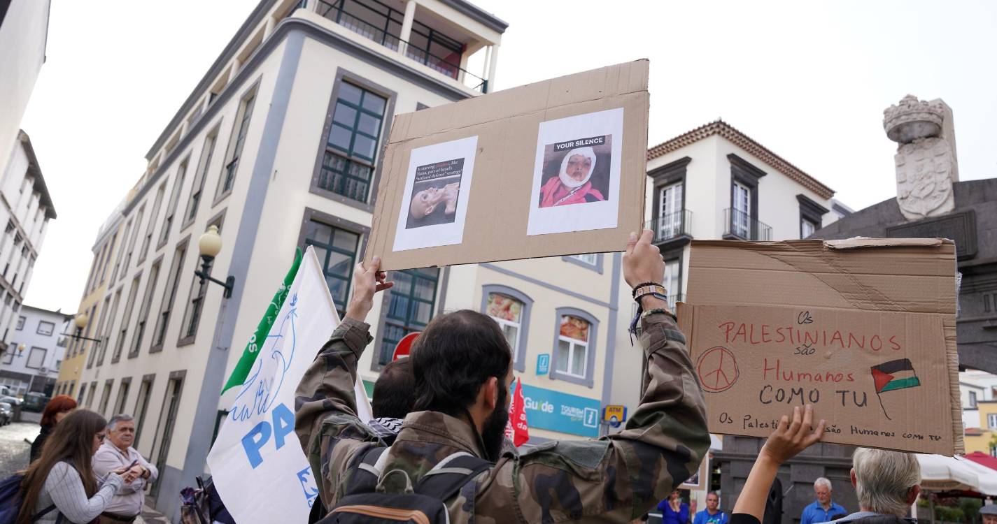 Madeira recebe nova concentração pela paz na Palestina a 28 de novembro