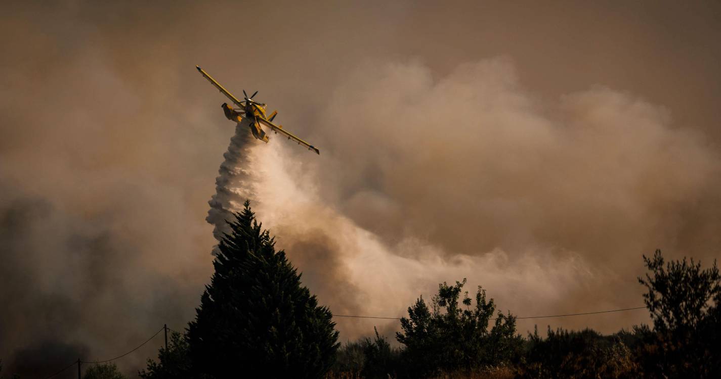 Incêndios: Frente de fogo de Teixeira, em Seia, progride em direção à Covilhã