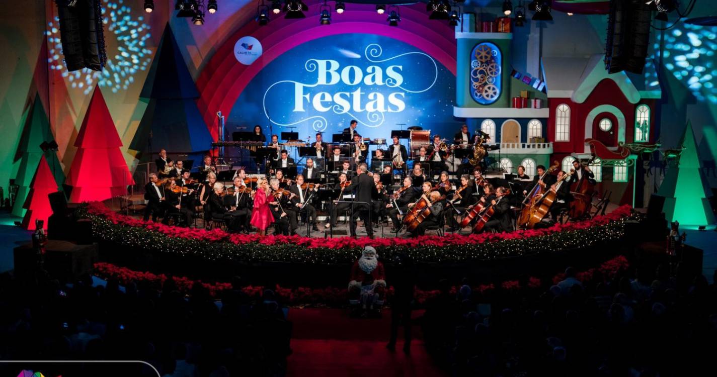 Veja as imagens do Concerto de Natal com Aurea e a Orquestra Clássica da Madeira na Calheta