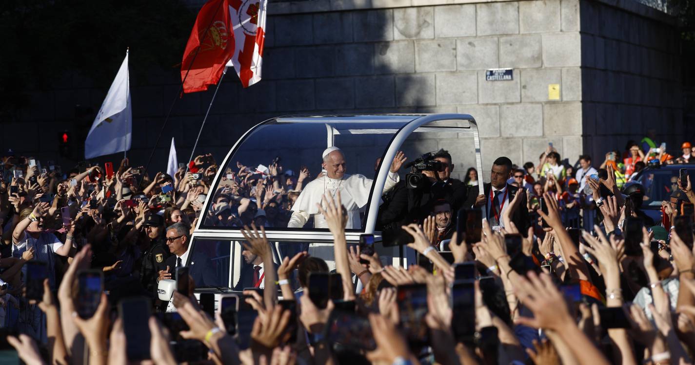 Papa/Espanha: Meio milhão de pessoas em celebração no centro de Madrid