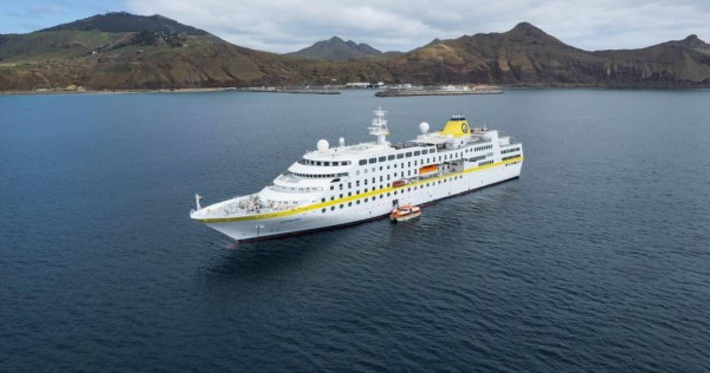 Porto Santo recebe os primeiros navios de cruzeiro de 2022