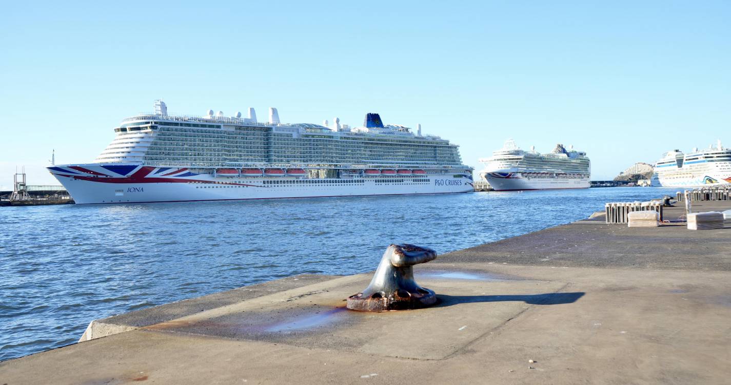 Cruzeiros trazem mais de 15 mil pessoas ao Funchal