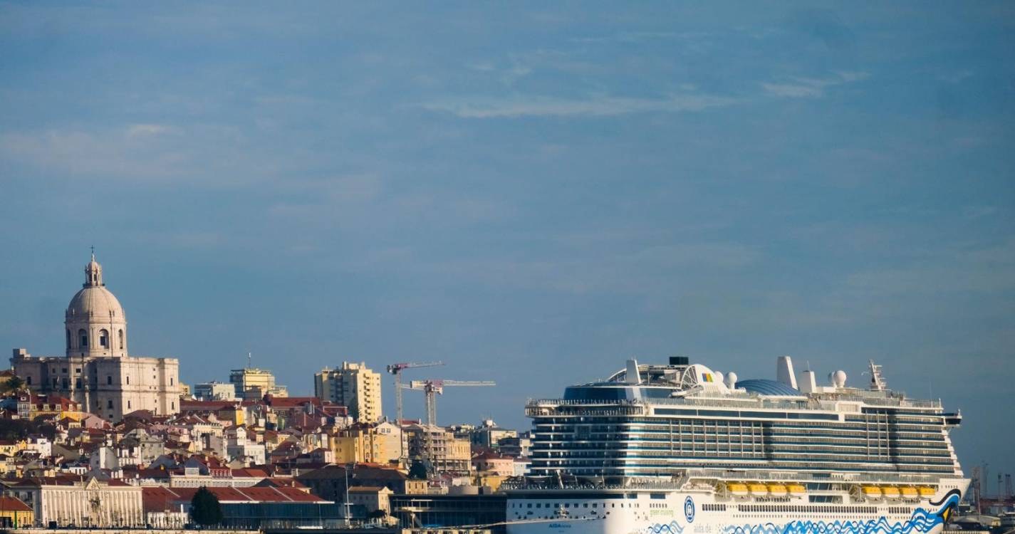 Portos nacionais receberam 1,85 milhões de turistas de cruzeiros em 2024