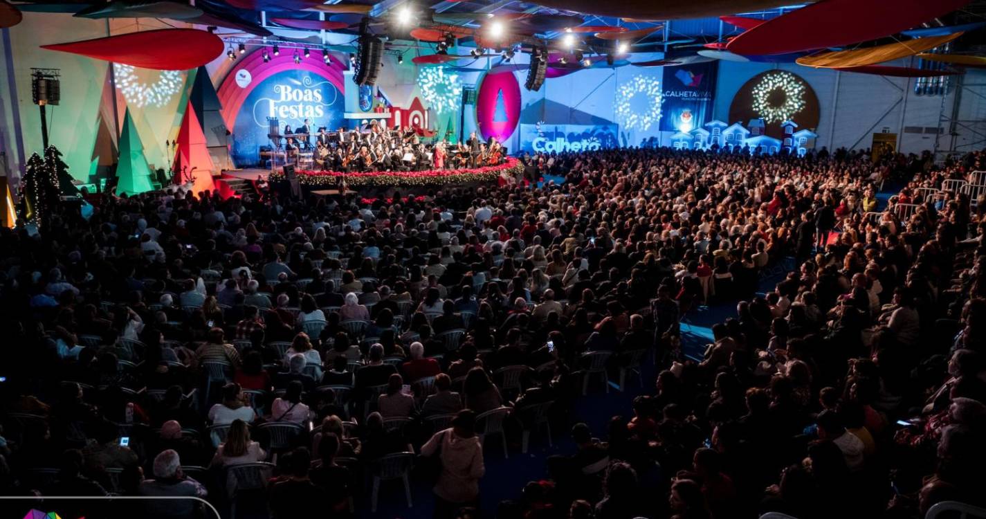 Veja as imagens do Concerto de Natal com Aurea e a Orquestra Clássica da Madeira na Calheta
