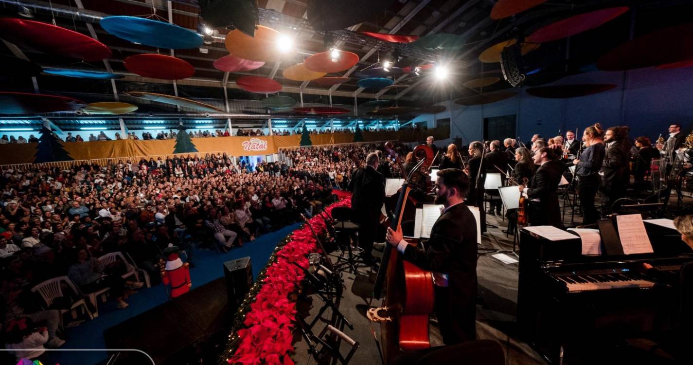 Veja as imagens do Concerto de Natal com Aurea e a Orquestra Clássica da Madeira na Calheta