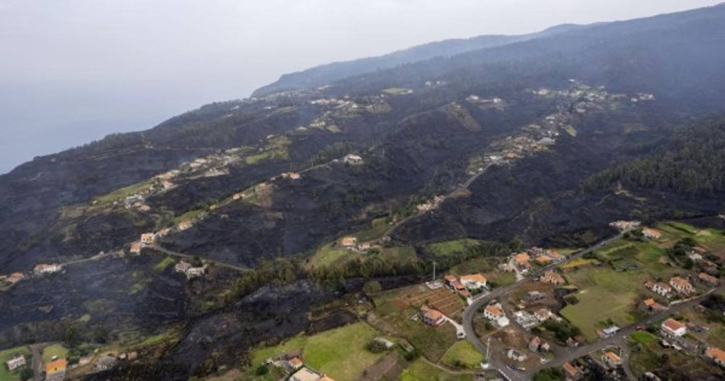 Imagens de drone mostram destruição da Calheta até ao Porto Moniz