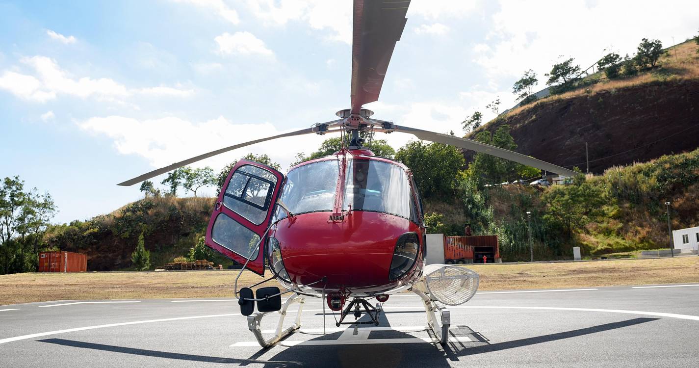 Incêndio nos Prazeres mobilizou helicóptero