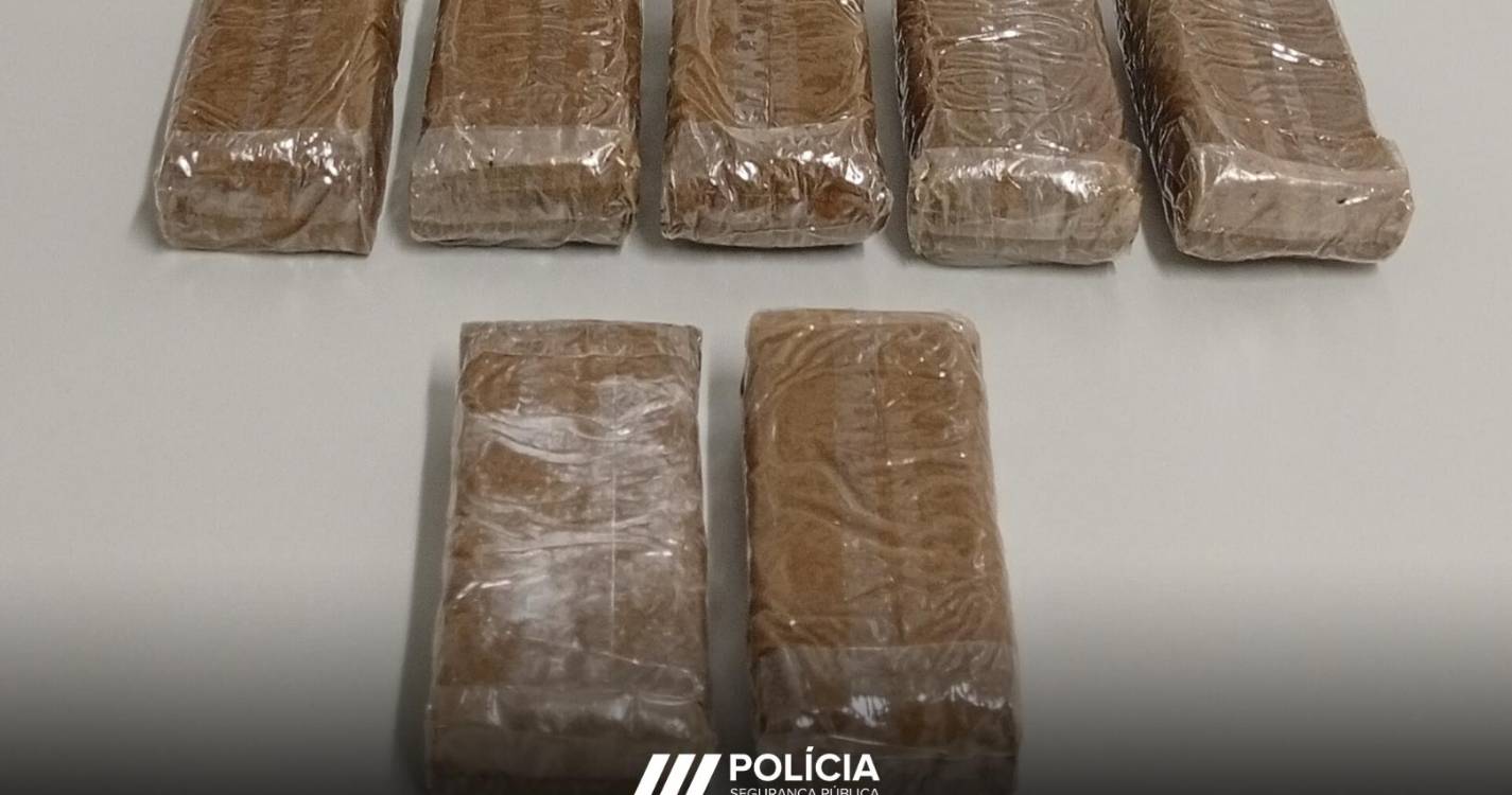 PSP apreende 1866 doses de droga no Funchal