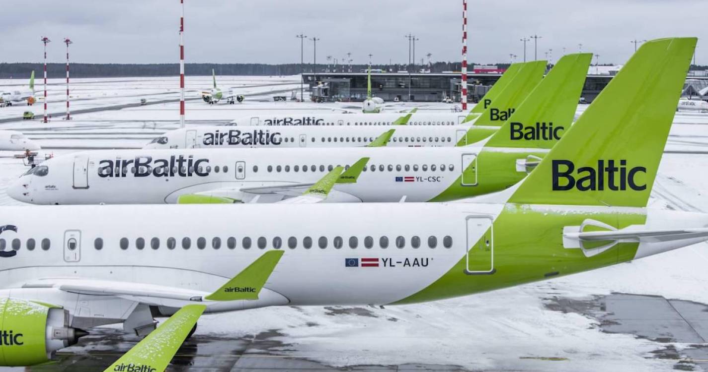 Air Baltic começará a voar para a Madeira a partir de 28 de outubro