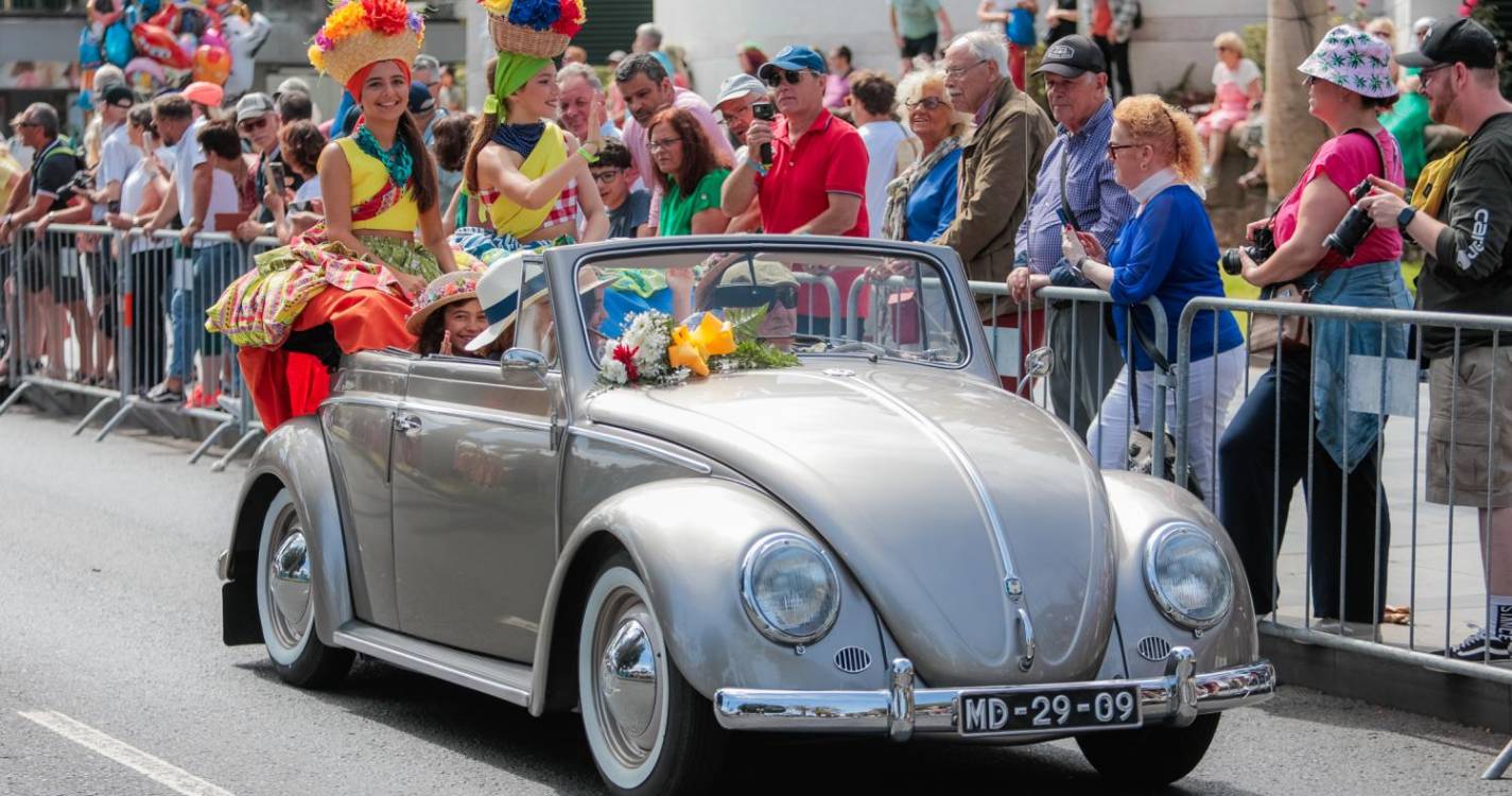 Veja algumas das imagens do ‘Madeira Flower Classic Auto Parade’