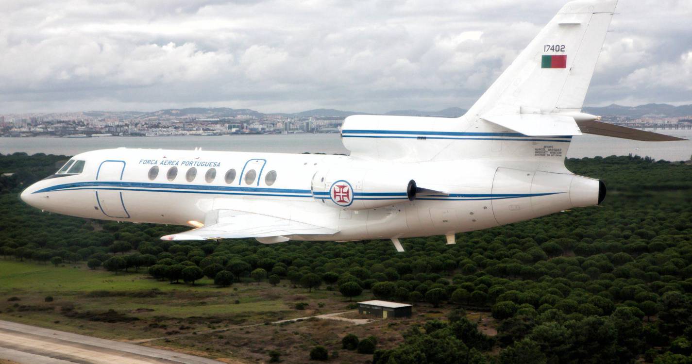 Força Aérea realiza transporte de doente entre a Madeira e o continente