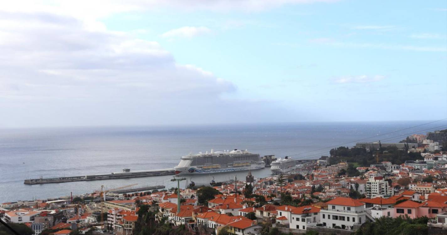 Porto do Funchal recebe dois navios com 8.500 pessoas