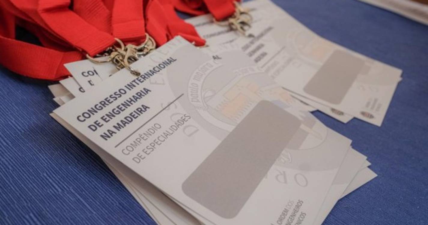 Veja as imagens do Congresso Internacional de Engenharia da Madeira