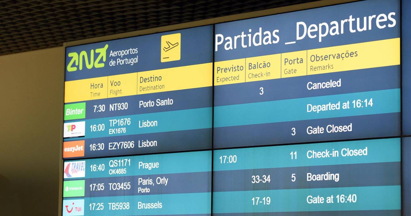 Binter não viajou hoje para o Porto Santo, ilha há três dias sem ligação aérea