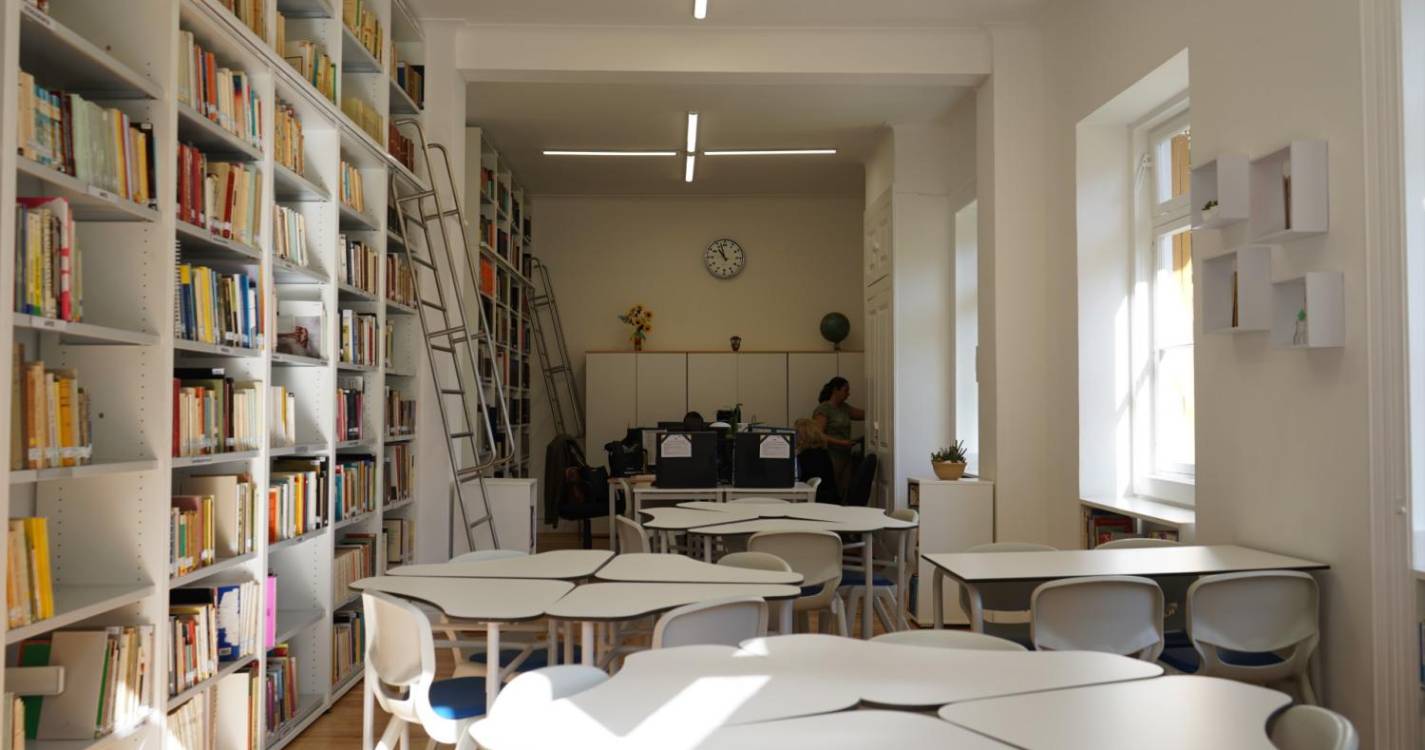 Livro “Escrita Criativa Juvenil” apresentado na inauguração da renovada Biblioteca do Conservatório