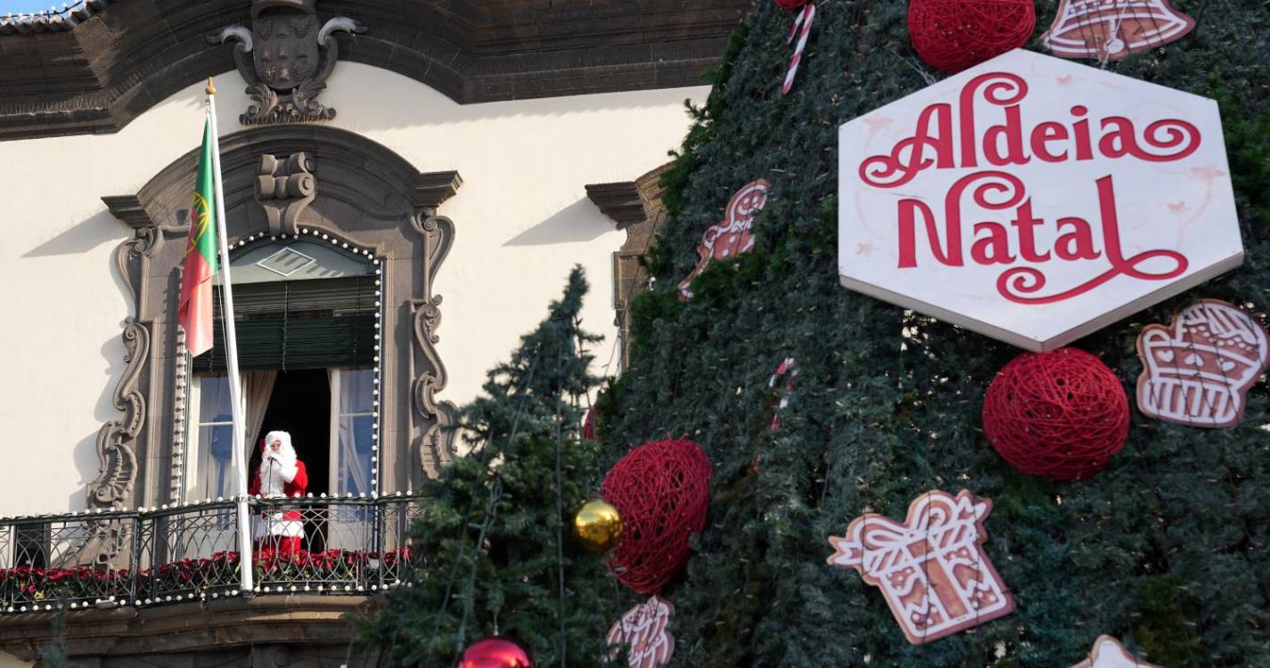 Funchal entrou oficialmente no espírito natalício