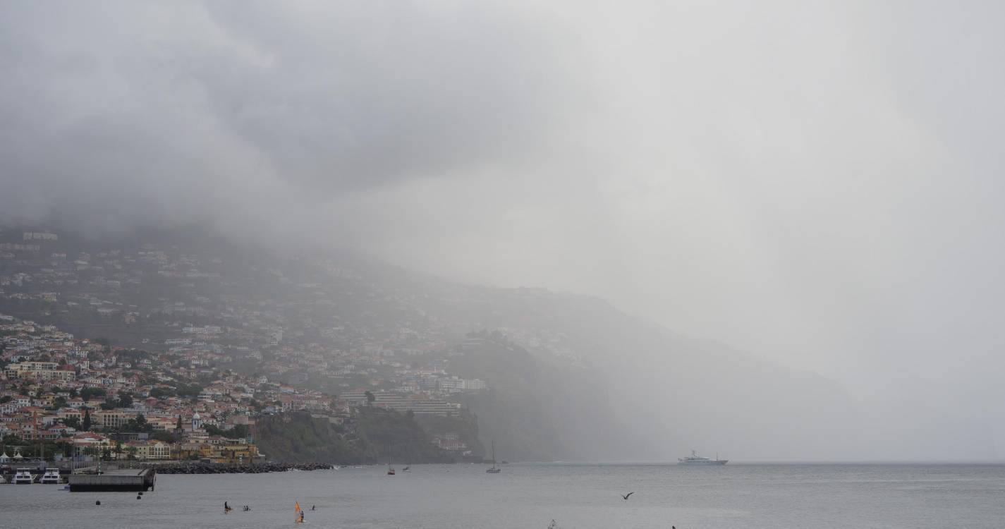 IPMA prolonga aviso de chuva para a Madeira até às 15h00
