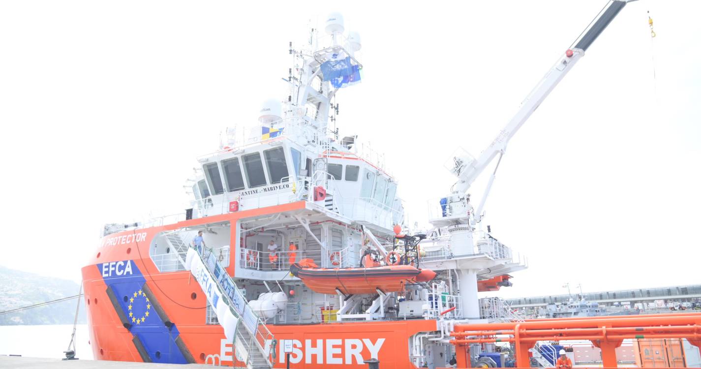Pescas: Madeira integra missão de controlo e vigilância marítima