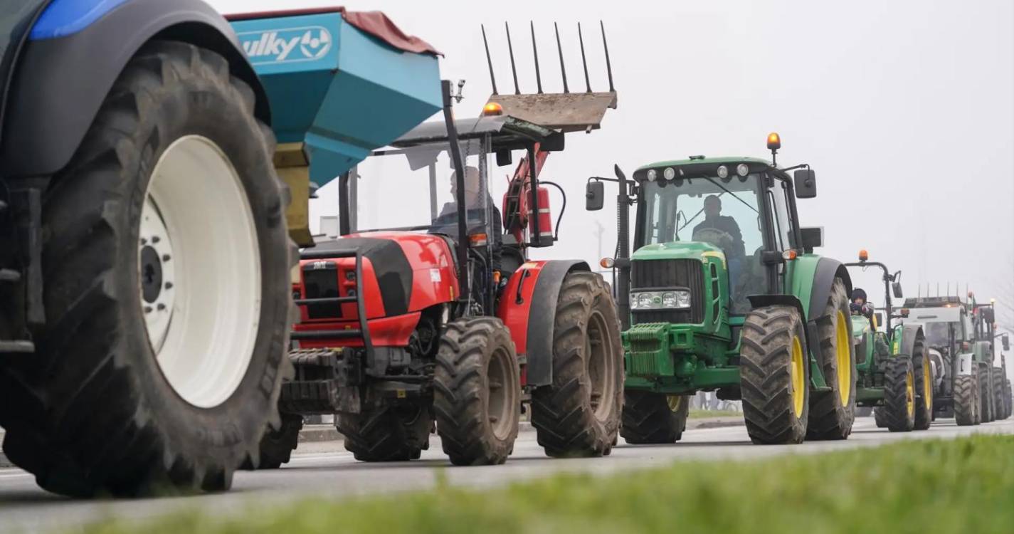UE/Agricultores: Desmobilizado protesto iniciado no Bombarral e terminado nas Caldas da Rainha
