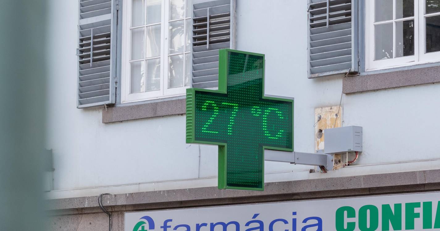Madeira teve temperaturas acima da média em setembro