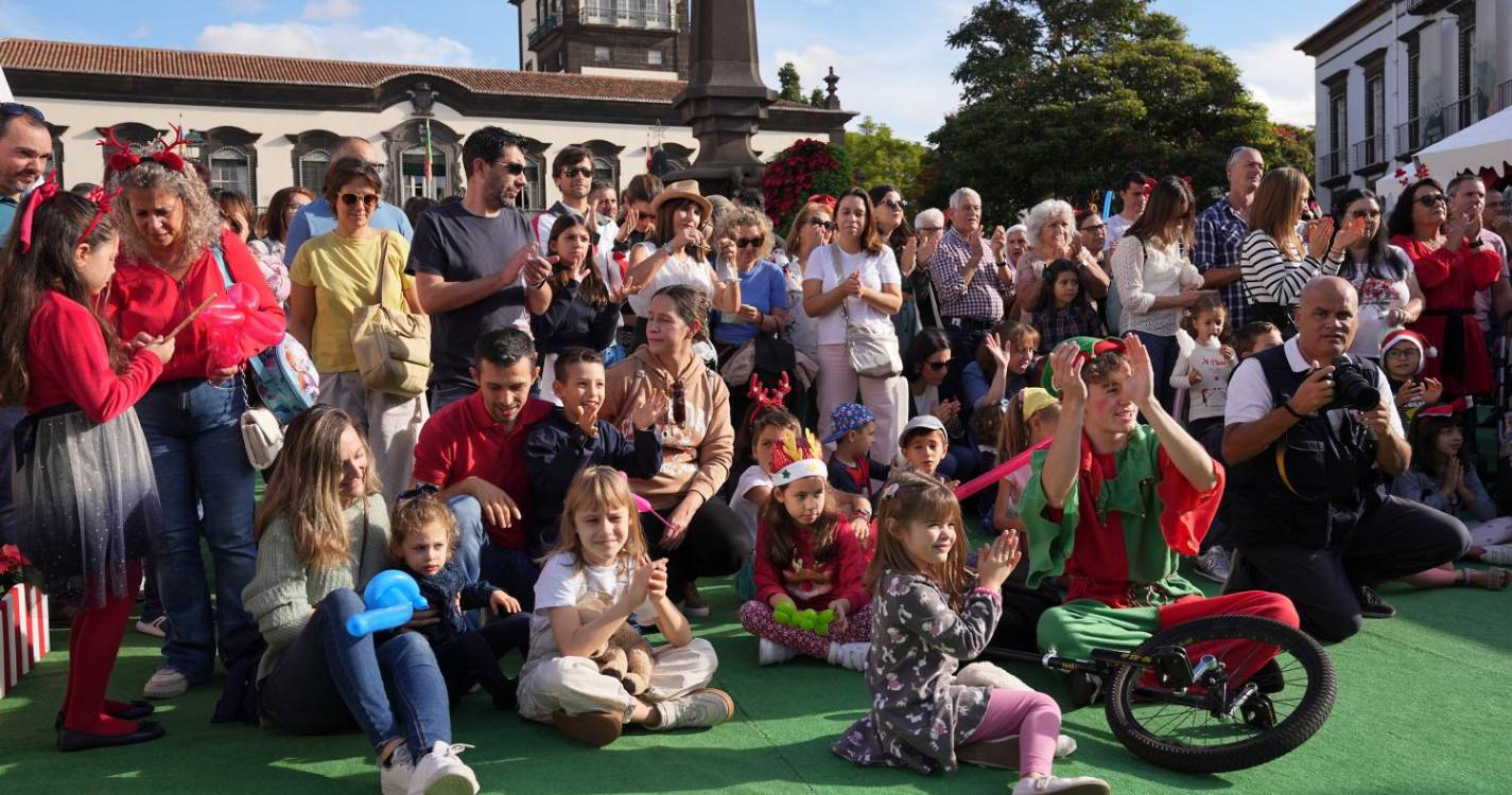 Funchal entrou oficialmente no espírito natalício