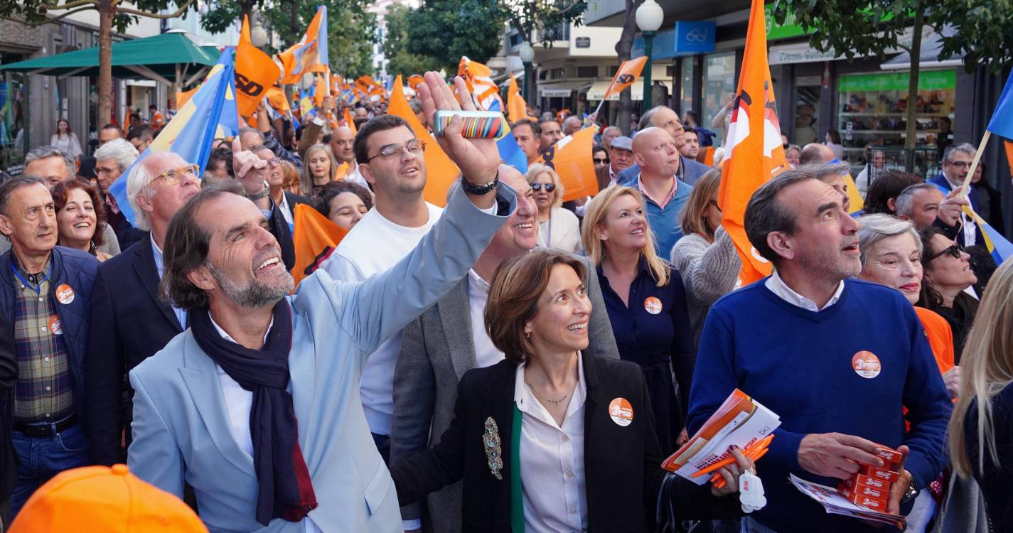 PSD lidera com 45,34% e metade das freguesias apuradas