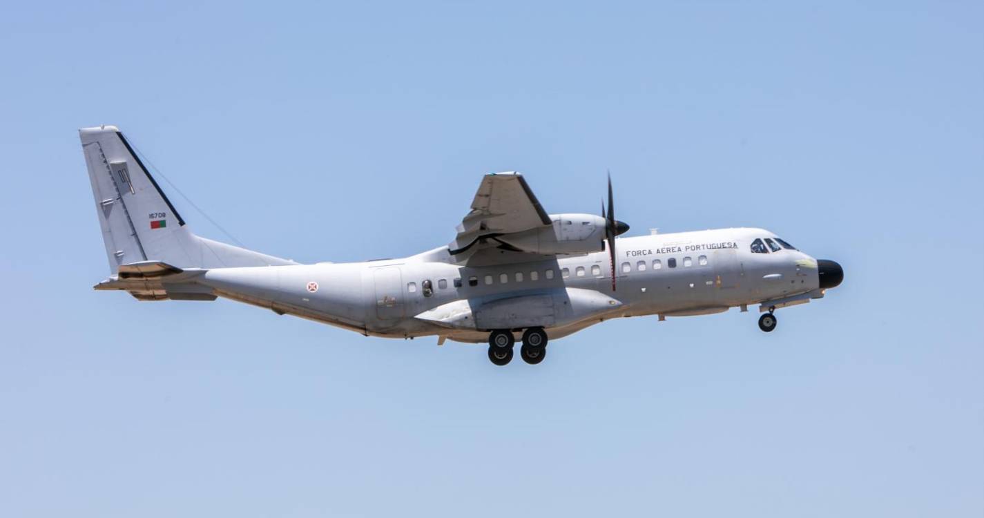 Força Aérea transporta nove doentes em dois dias