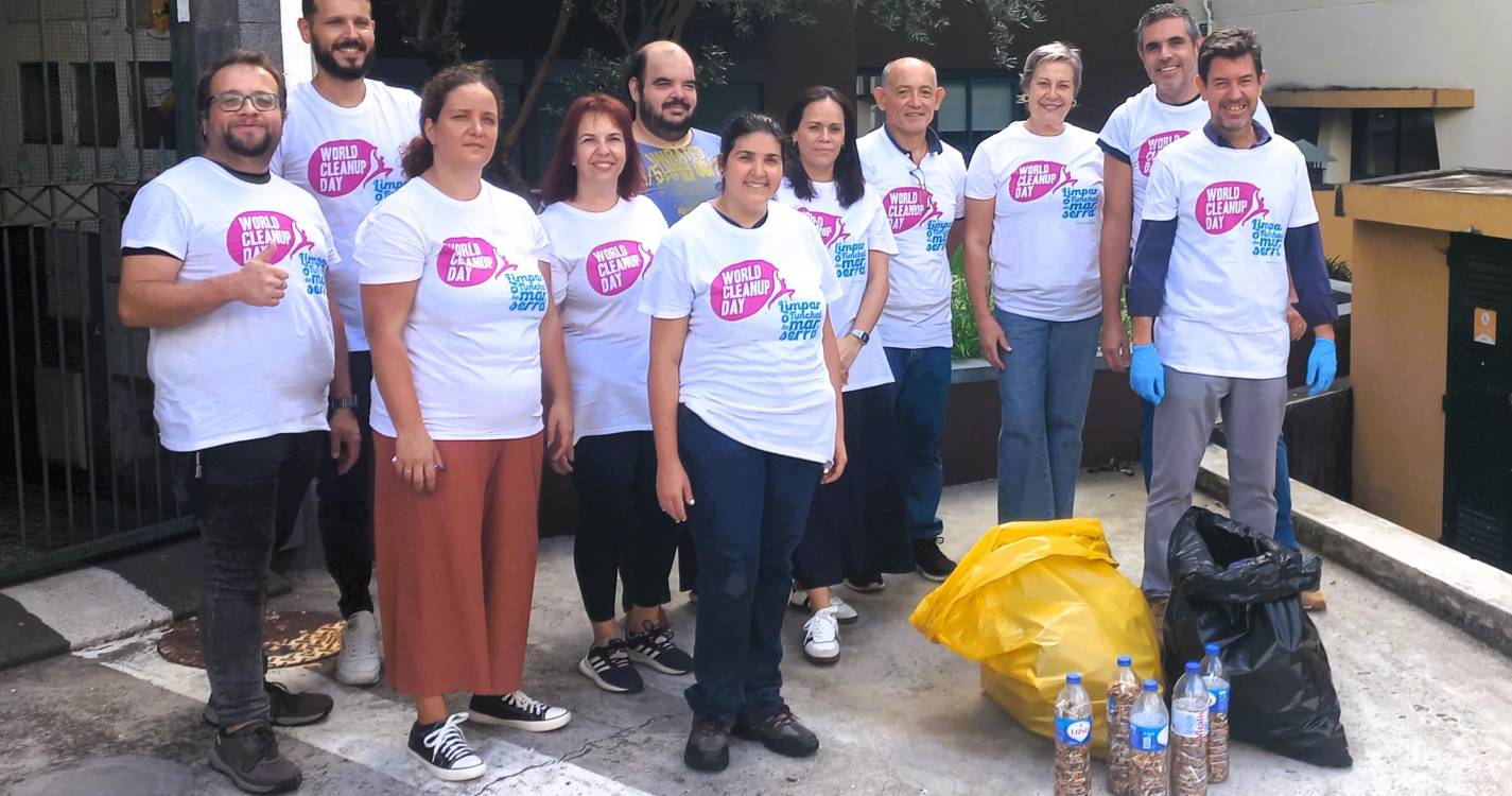 Imaculado participa no “World Cleanup Day” com ações de limpeza e sensibilização ambiental