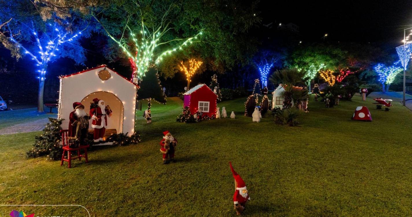 Luzes de Natal já brilham na Calheta (com fotos e vídeo)