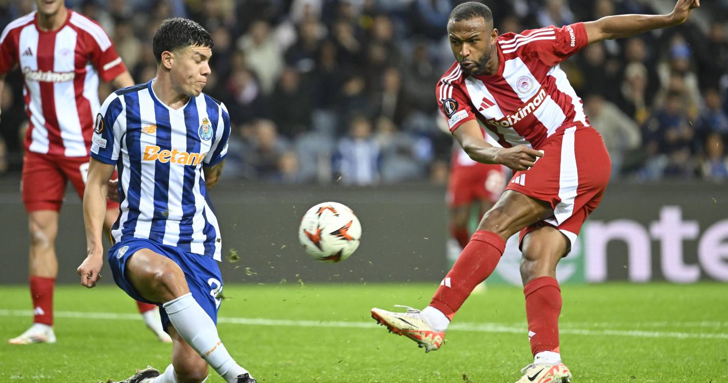 Liga Europa: FC Porto derrotado em casa pelo Olympiacos