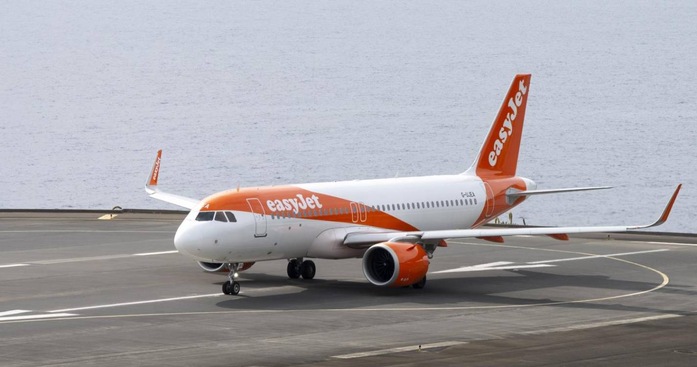 easyJet com nova rota Funchal-Amesterdão a partir de 5 de novembro