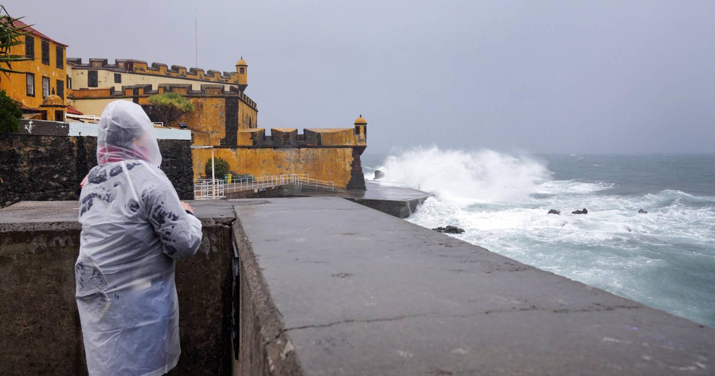 Prolongados avisos de agitação marítima e vento fortes