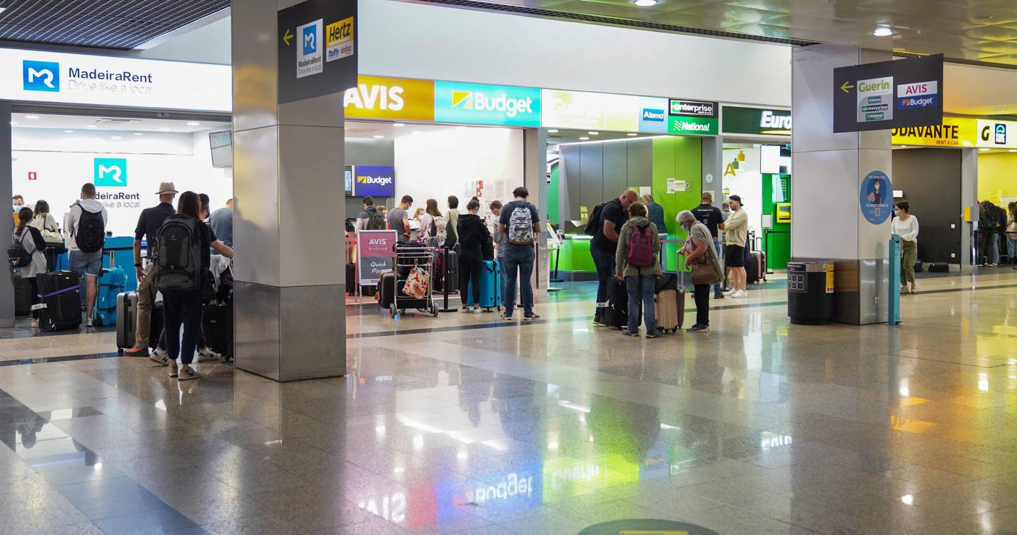 Aluguer de veículos na Madeira gerou mais de 87 milhões em nove meses