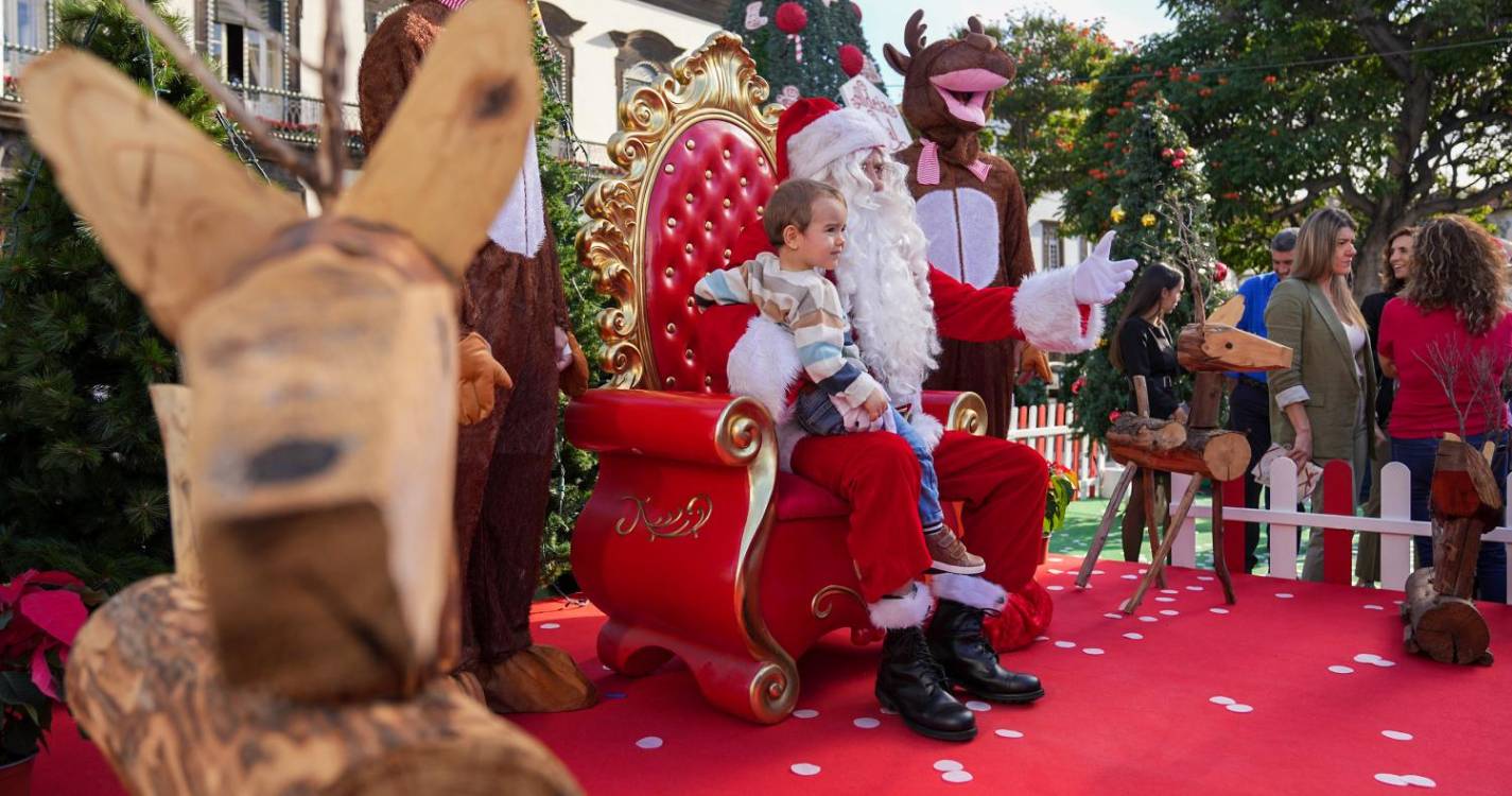 Funchal entrou oficialmente no espírito natalício