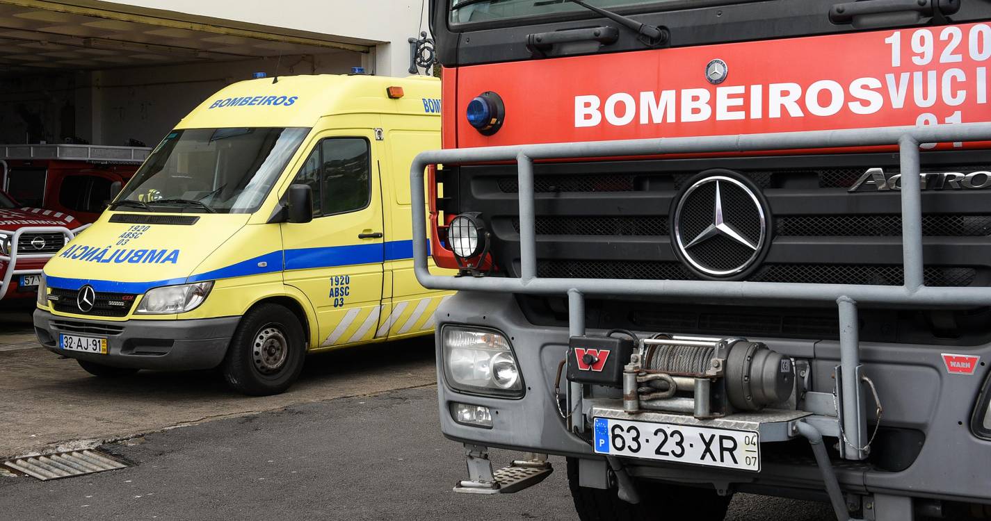 Colisão no túnel da Abegoaria deixa mulher ferida