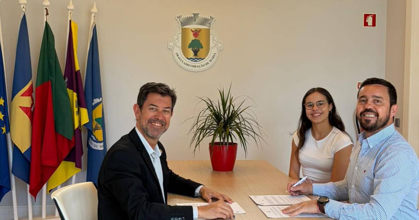 Imaculado Coração de Maria assina protocolo com o Grupo de Folclore Monteverde