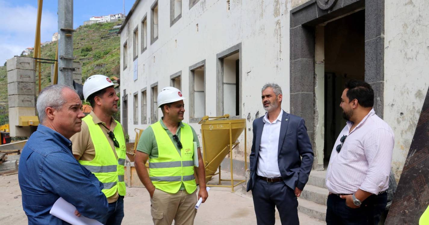 Construção de seis fogos habitacionais sociais arrancou na Ribeira Brava