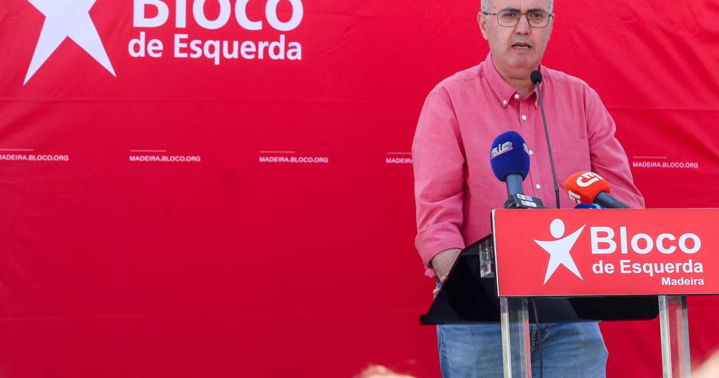 Eleições: BE acusa Albuquerque de usar meios do Governo Regional para fazer campanha