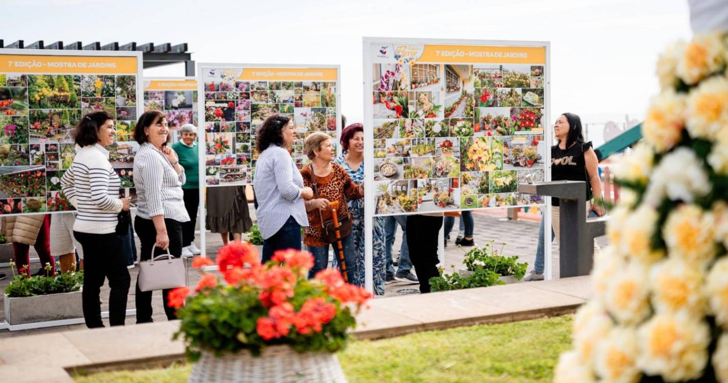 Mais de 50 jardins em exposição na Calheta