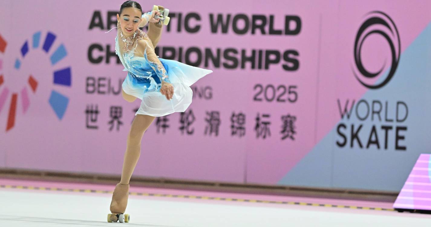 Madalena Costa lidera na Taça do Mundo de Patinagem Artística