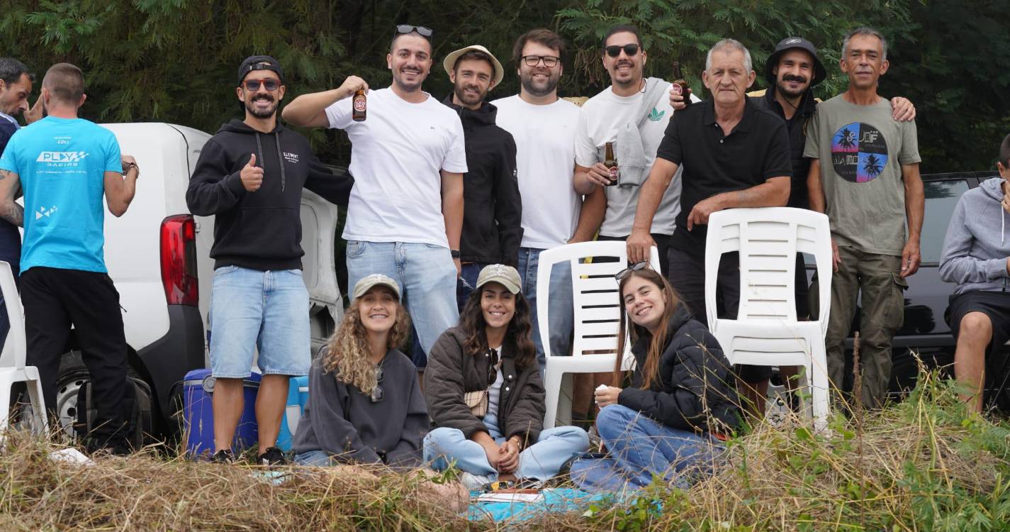 Aficionados na Choupana para ver o Rali. Veja quem está