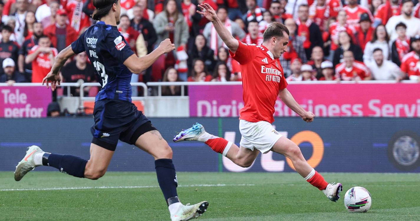 Arouca rouba pontos ao Benfica na Luz