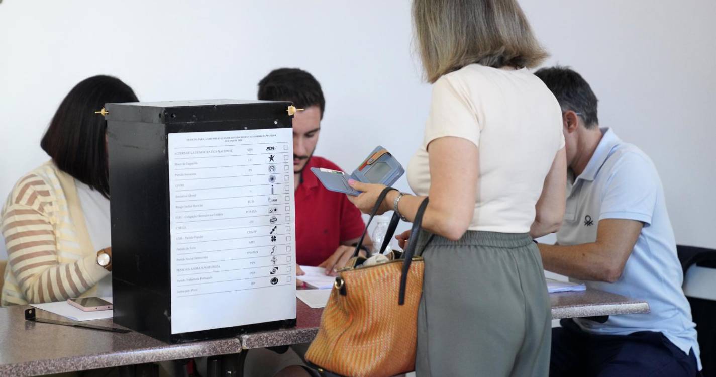 Afluência às urnas é de 36% em Câmara de Lobos