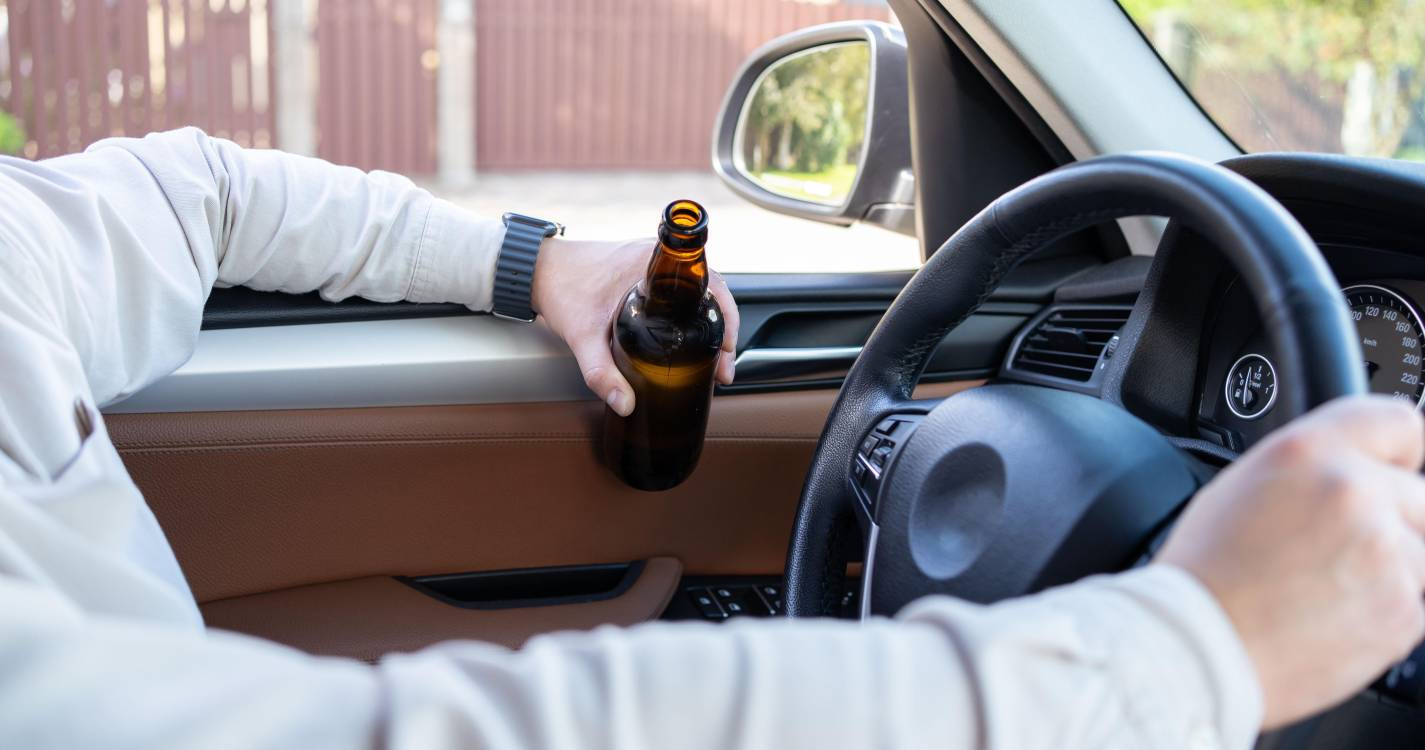 Oito detidos numa semana por condução sob efeito do álcool