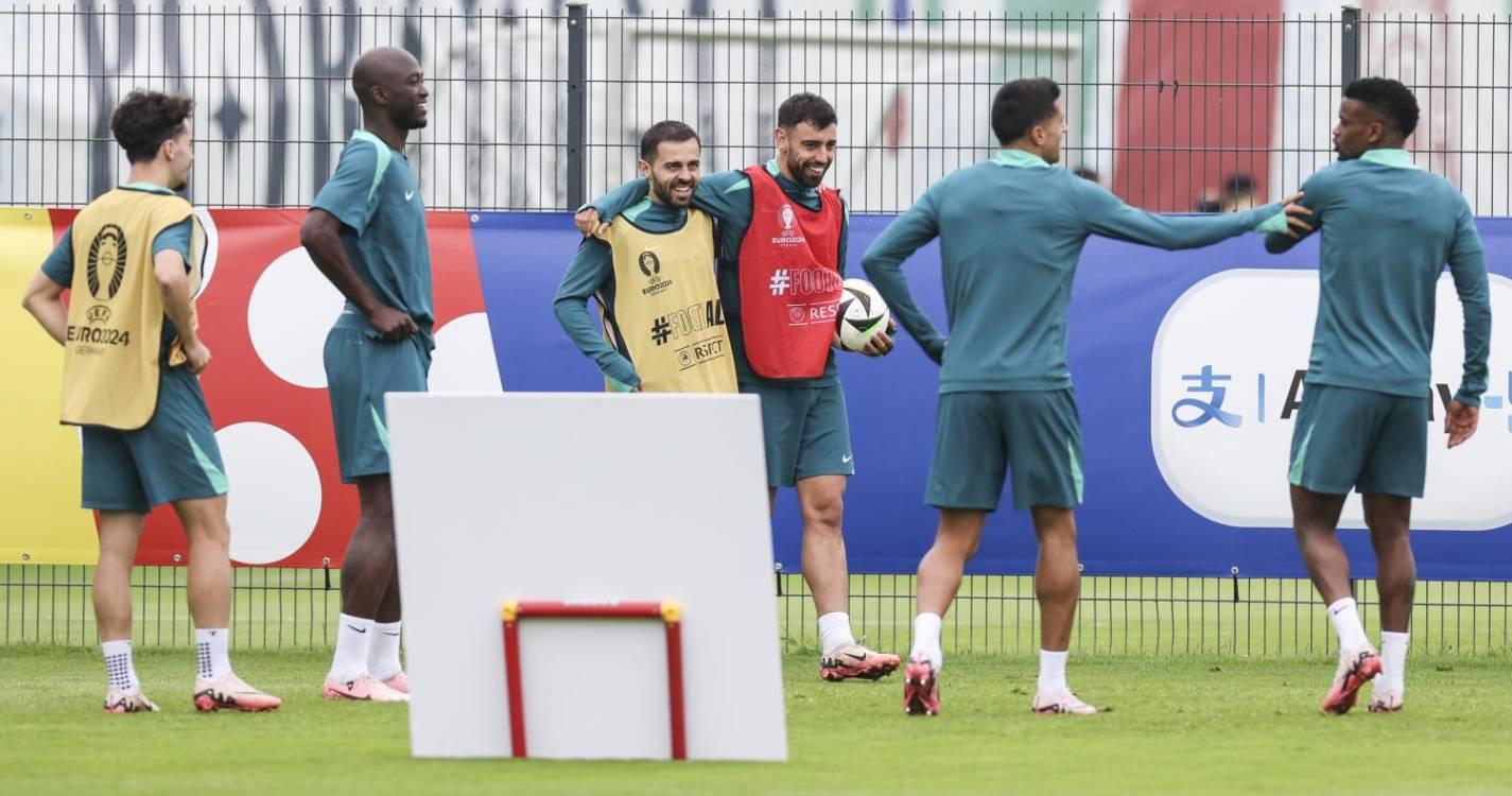 Euro2024: Seleção portuguesa na máxima força para defrontar França nos ‘quartos’