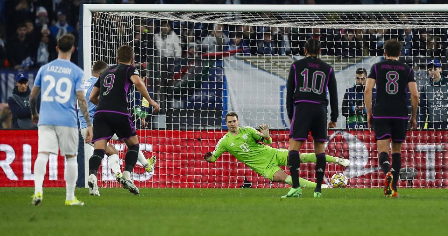 LC: PSG vence e Lázio surpreende