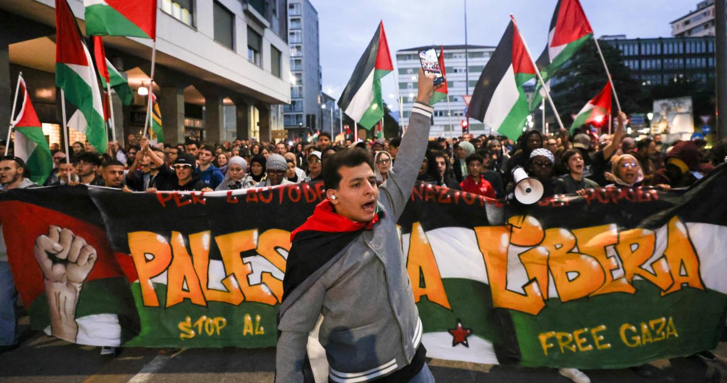 Mundo em protesto contra Israel
